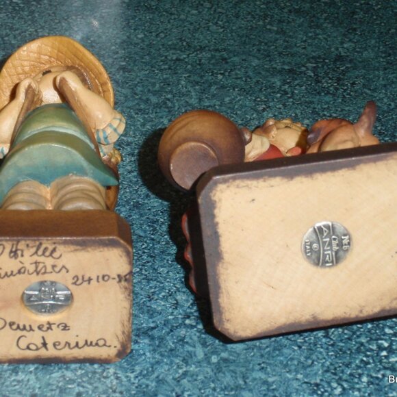 ANRI Ferrandiz CLUB MEMBERS ONLY "Harvest Time", "Harvest Helper" & Grapevine - Picture 11 of 12